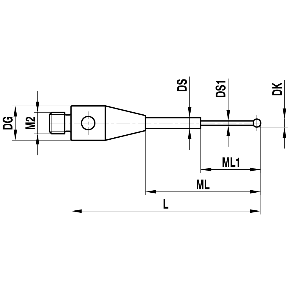 Drawing of product TH M2 003 03 018