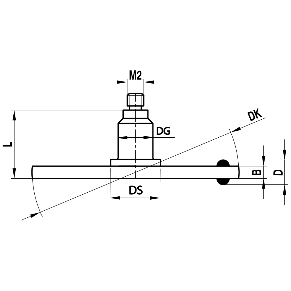 Drawing of product KI M2 015 18 008