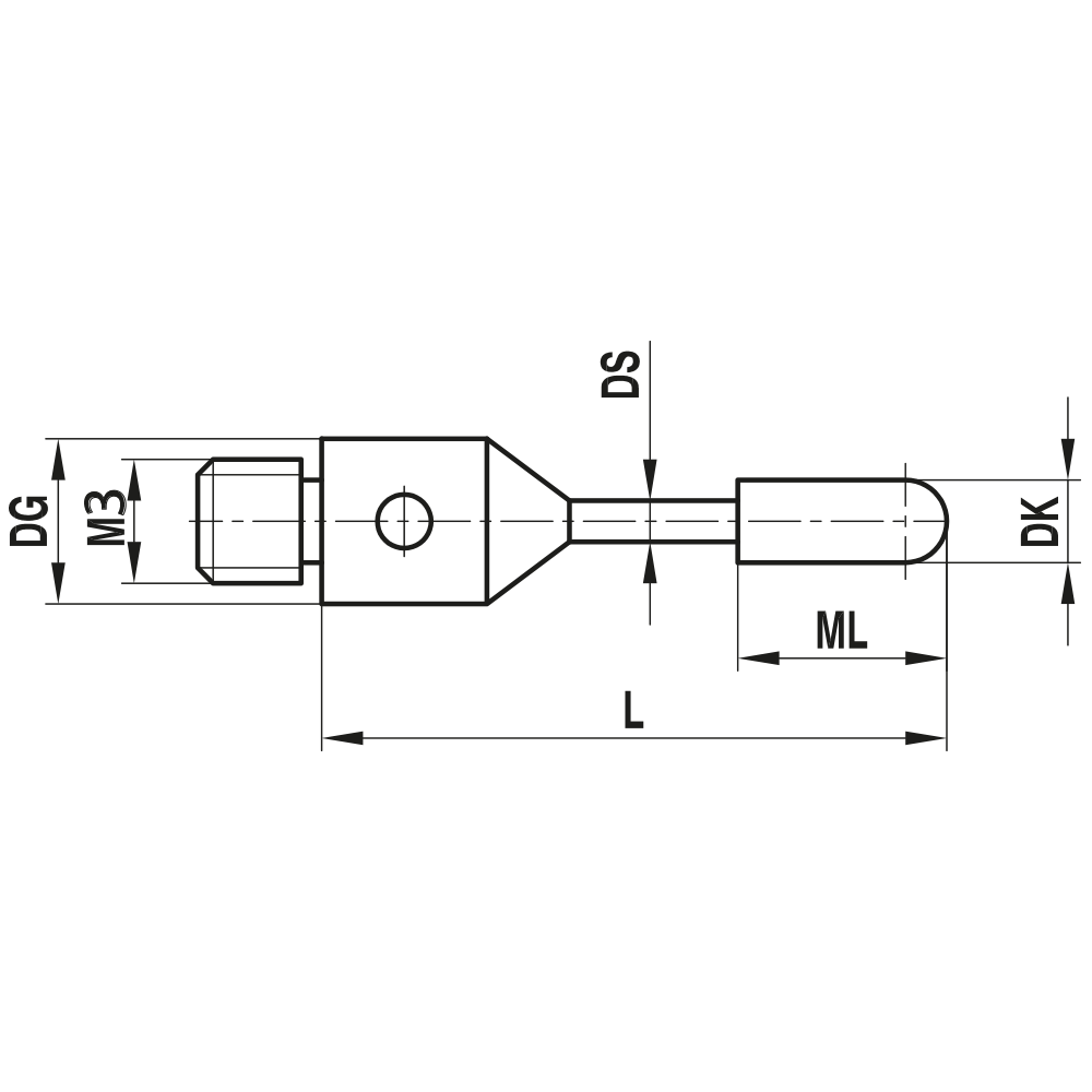 Drawing of product ZR M3 020 04 020