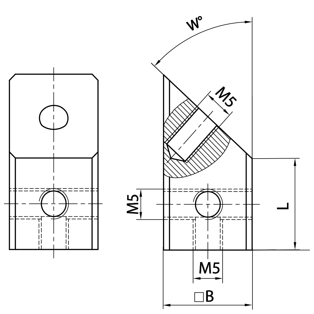 Drawing of product WT M5 450 15 000