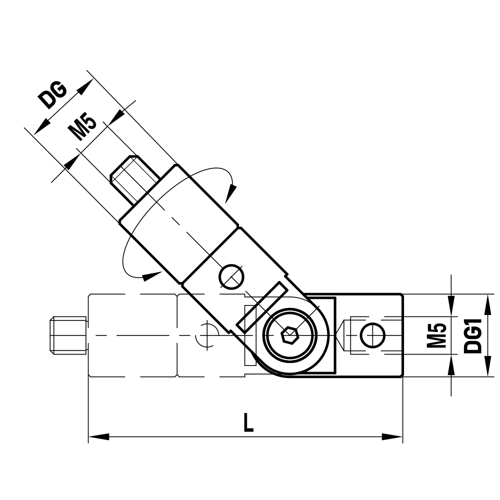 Drawing of product DG M5 000 11 051