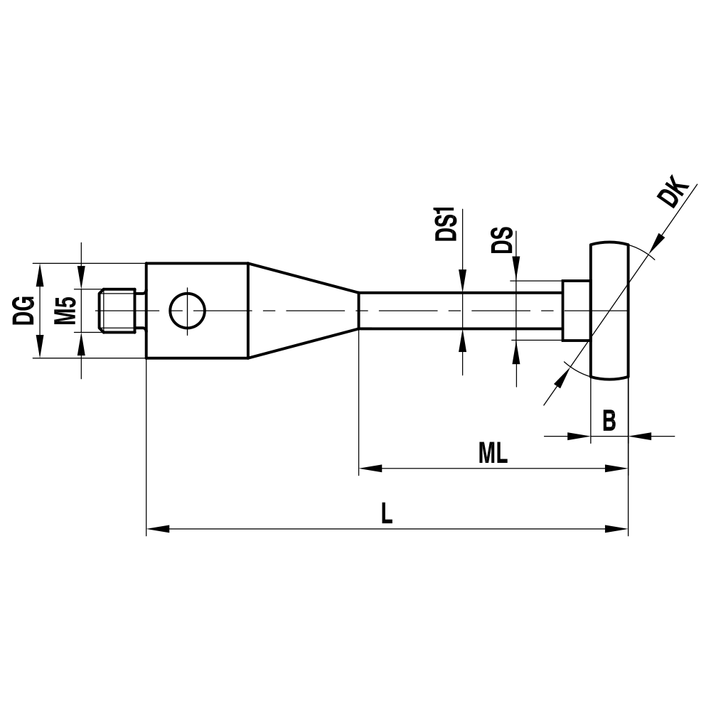 Drawing of product KI M5 100 11 065