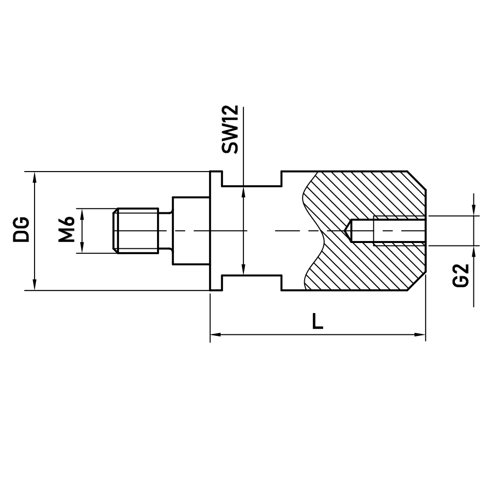 Drawing of product RI M6 300 16 029