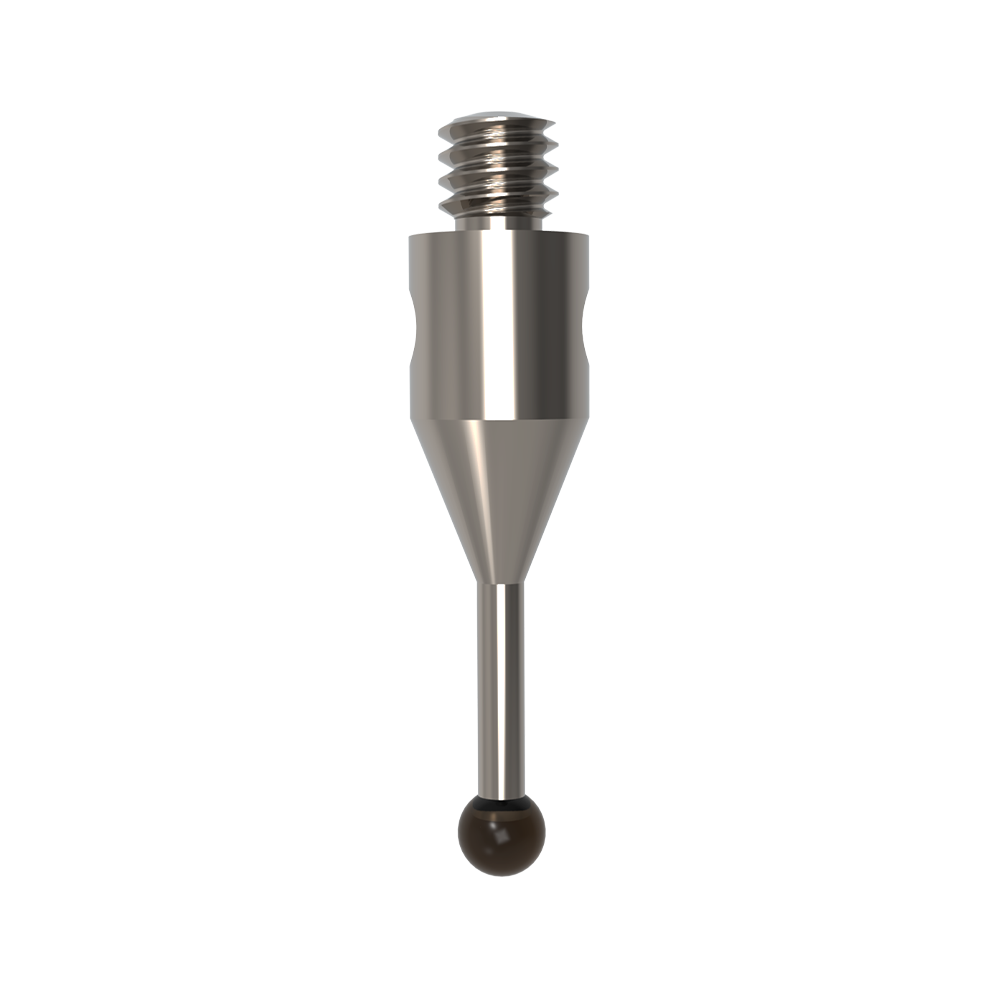 Straight Stylus; base: stainless steel; stem: stainless steel; ball: silicon nitride
