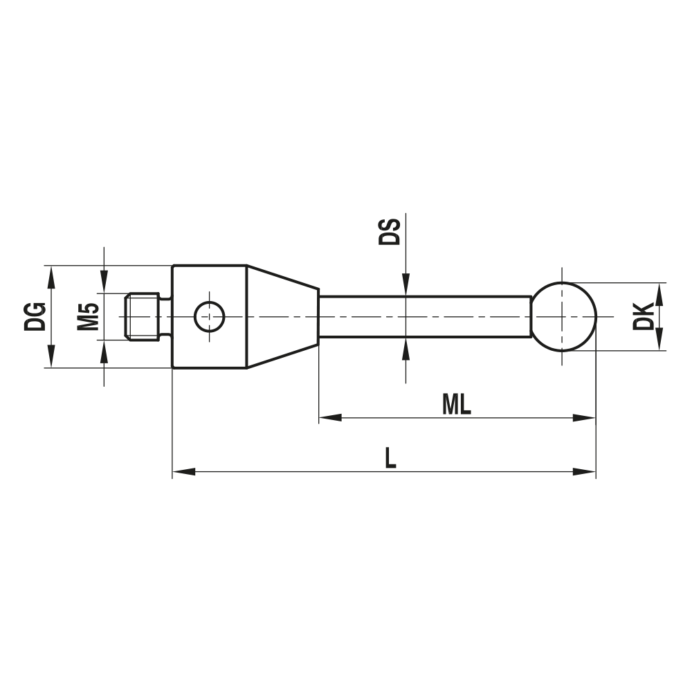 Drawing of product TH M5 S30 11 058/K